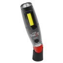SEALEY LED3001 Rechargeable LED Twist Inspection Light 20W COB & 3W SMD, 3000lm, Magnetic Base & Power Bank