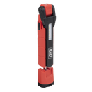 Sealey LED3605R Rechargeable 360 degree Inspection Light 10W & 2 x 4W SMD LED - Red