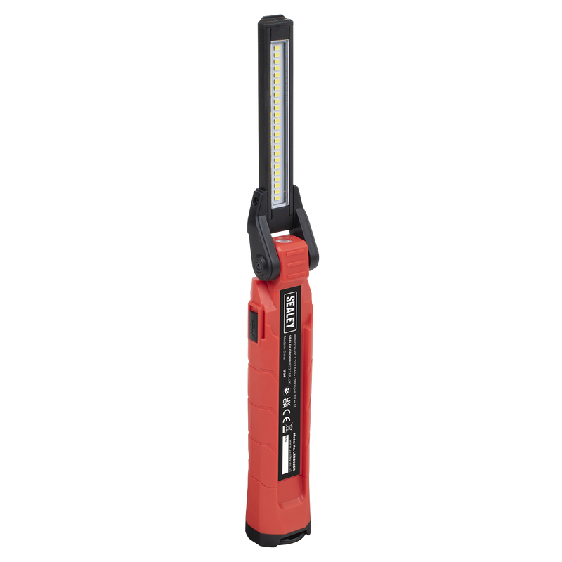 Sealey LED3605R Rechargeable 360 degree Inspection Light 10W & 2 x 4W SMD LED - Red