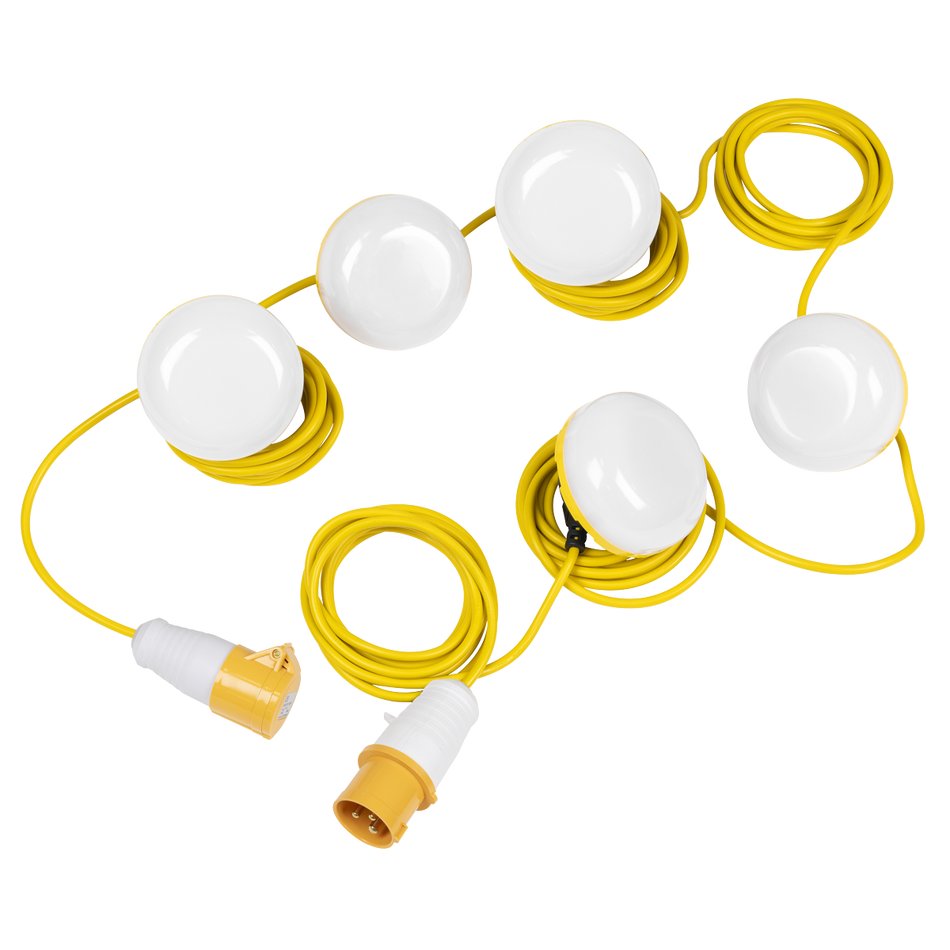 Sealey LED50F110V 15m Festoon Lighting Kit 50W COB LED 110V