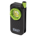 SEALEY LED600FX Pocket Light with Flexi Inspection Light 8W COB LED & 1W SMD LED