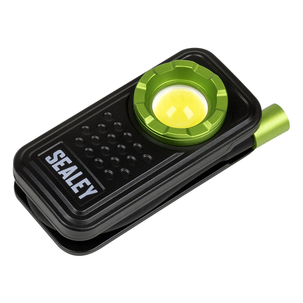 SEALEY LED600FX Pocket Light with Flexi Inspection Light 8W COB LED & 1W SMD LED