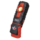 Sealey LED601CM LED Twist Rechargeable Inspection Light 6W COB LED & 1W SMD LED Colour Match CRI 96+