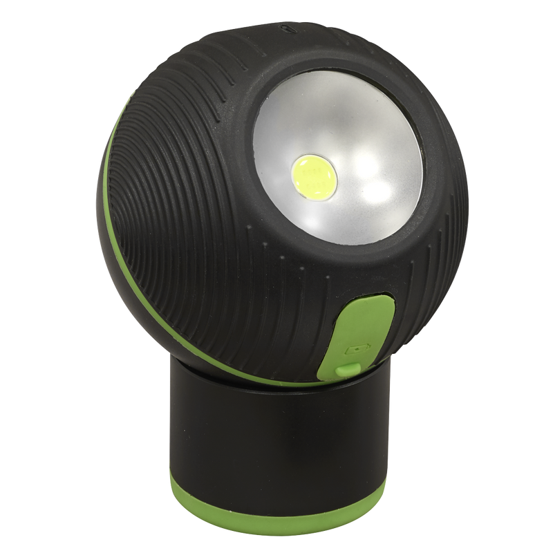 SEALEY LEDSPH01 Magnetic Rotating Spotlight 6W COB LED