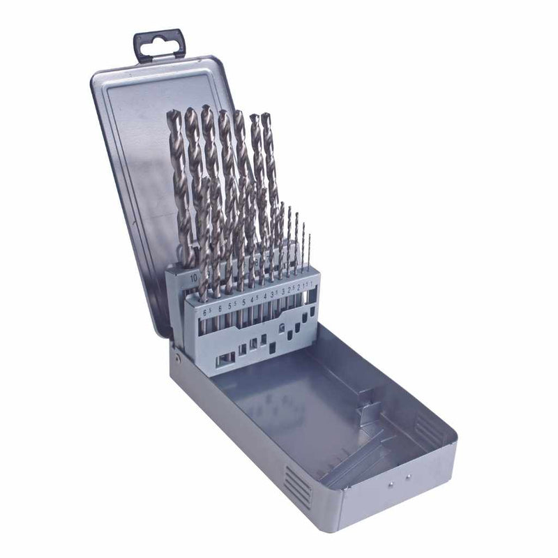 DART LHSSSET19  19 Piece HSS Long Series Twist Drill Set