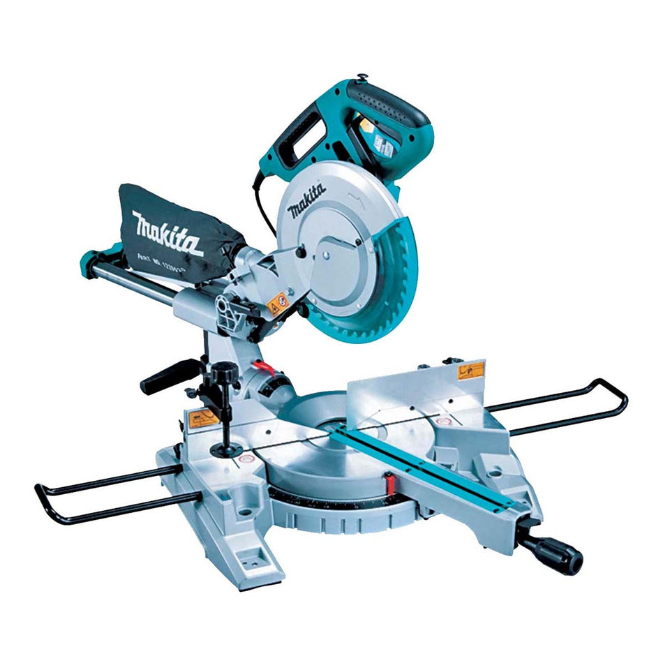Makita LS1018LN 240V 260mm Slide Compound Mitre Saw Laser Guide Rail Carpenter