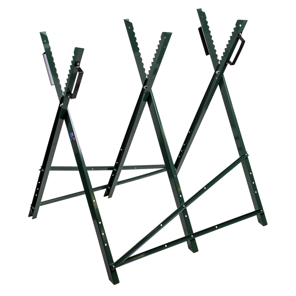 Sealey LSH100 Folding Sawhorse -100kg Capacity