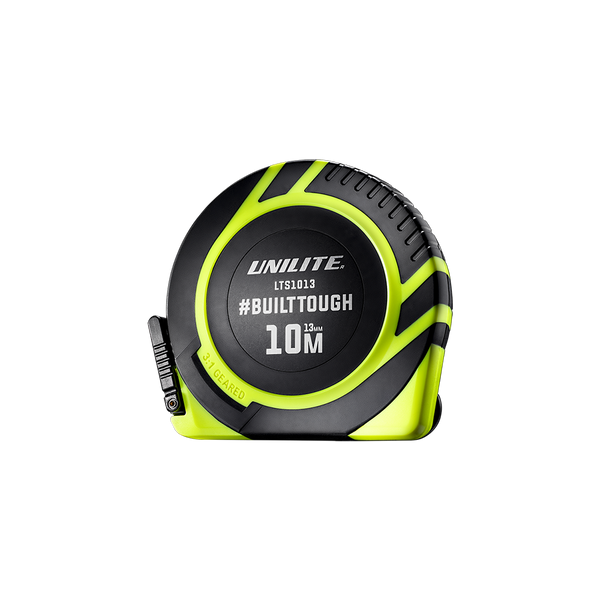 Unilite LTS1013 The Unilite LTS1013 is a heavy-duty 10m/33ft steel tape measure with a 13mm wide nylon-coated blade.