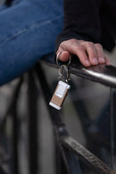 Ledlenser 502575 NEW K4R Key-ring RECHARGEABLE LED Torch - White / Rose Gold (120)