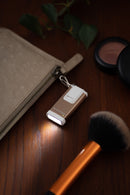 Ledlenser 502578 K6R Key-ring RECHARGEABLE LED Torch - White / Rose Gold (400), With Additional Red Light Function