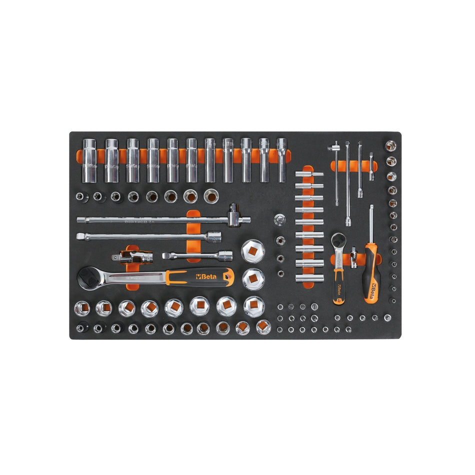 BETA 24500100 M100-SOFT THERMOFORM. TRAY WITH 98 TOOLS