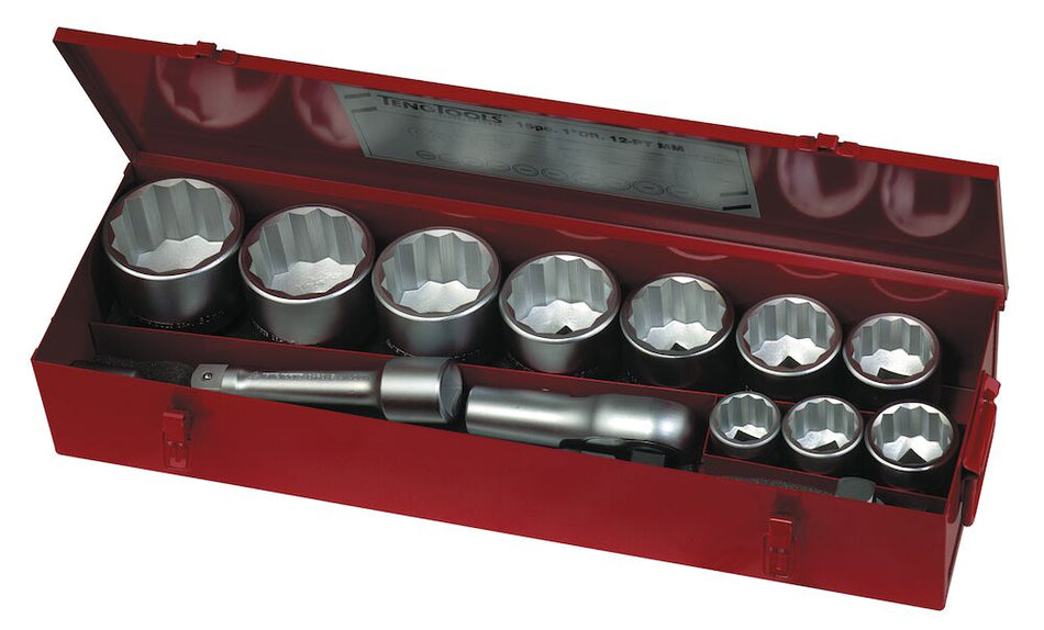 Teng Tools M1115MM 1" Drive 15 Piece Metric Socket Set