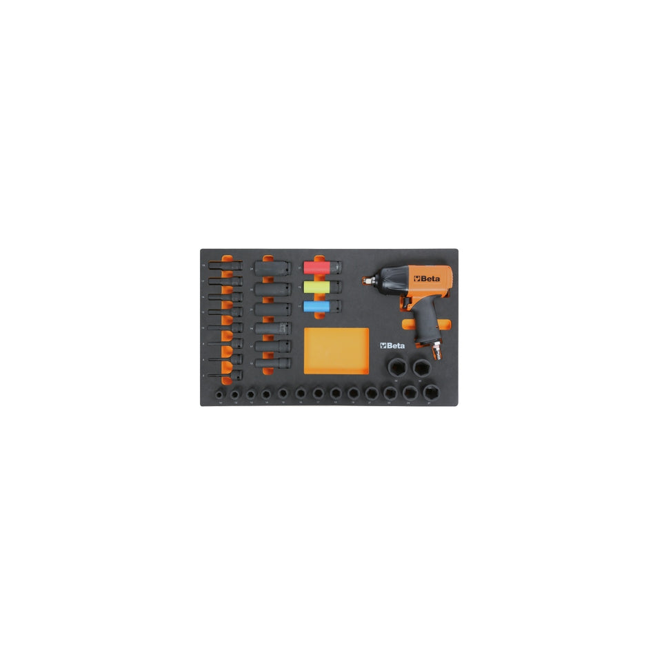 BETA 24500118 M118-SOFT THERMOFORM. TRAY WITH 33 TOOLS