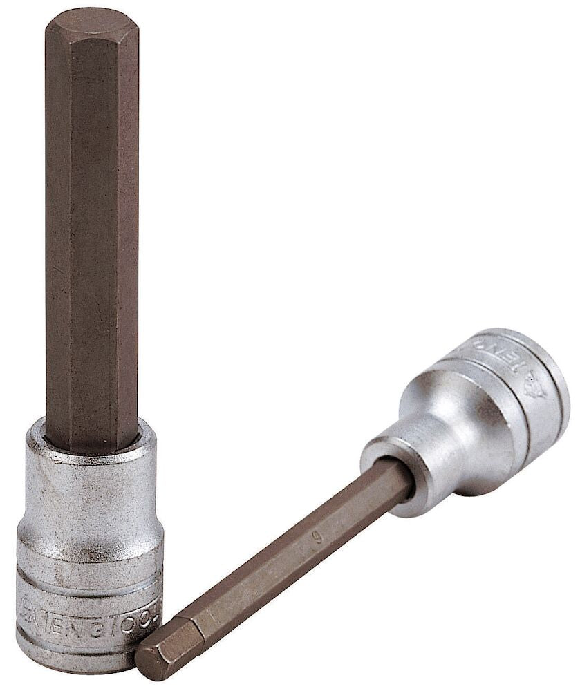 Teng Tools M122510L-C 1/2" Drive Extra Long Hex Bit Socket 10mm