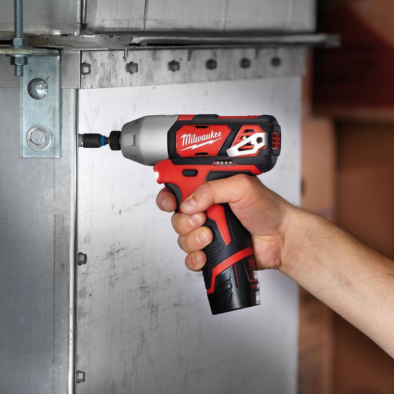 Milwaukee M12 BID 202C 4933441960 Sub Compact Hex Impact Driver Kit