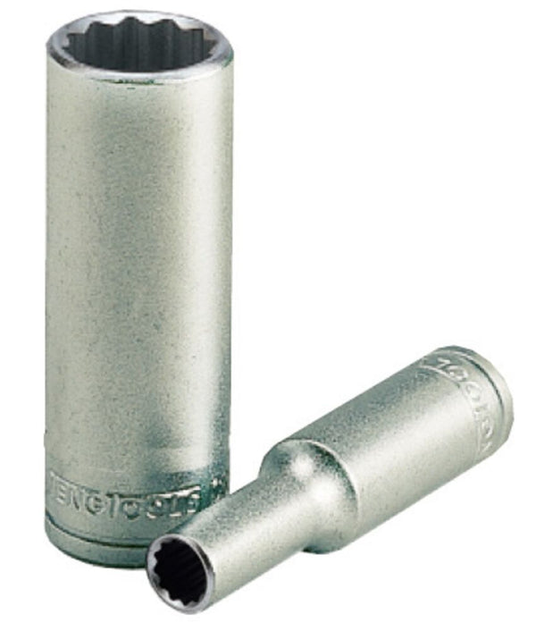 Teng Tools M14021612-C 1/4" Drive Deep 12 Point Socket 1/2"