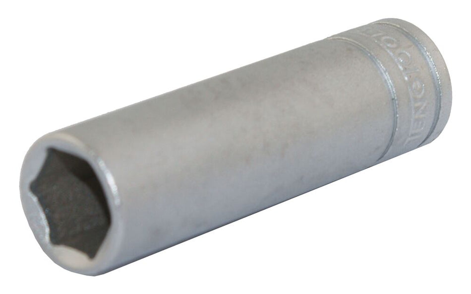 Teng Tools M140610-C 1/4" Deep Socket 6 pt Metric 10mm