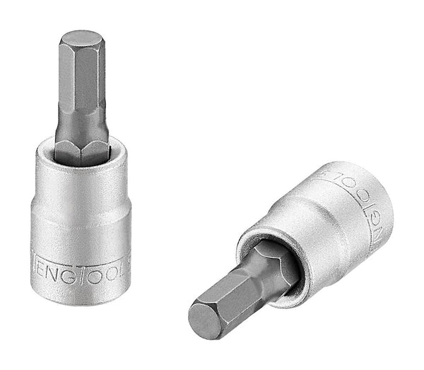 Teng Tools M141505-C 1/4" square drive 5 mm Cr-V & S2 hex bit socket