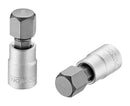 Teng Tools M141510-C 1/4" square drive 10 mm Cr-V & S2 hex bit socket