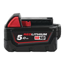 Milwaukee 4932430483 M18 B5 5.0ah Battery