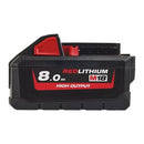 Milwaukee 4932471070 M18 HB8 HIGH OUTPUT™ 8.0 Ah battery