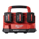 Milwaukee 4932480163 M18 PC6 PACKOUT™ six bay rapid charger