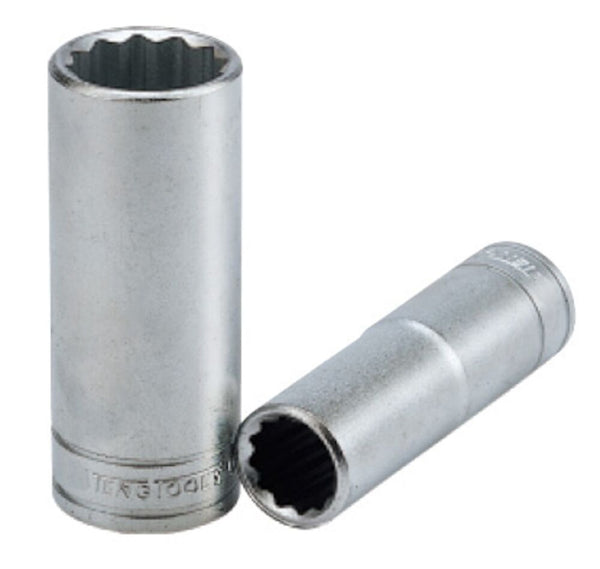 Teng Tools M38060912-C 3/8" Drive Deep 12 point Socket 9 mm