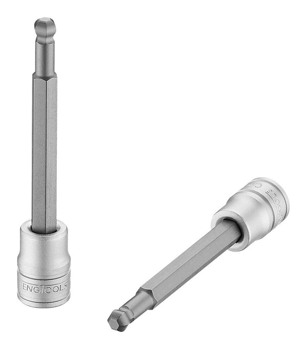 Teng Tools M381507BL-C 3/8Ó ball point long hex bit socket Cr-V 7 mm