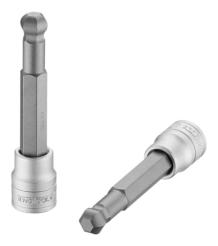 Teng Tools M381512BL-C 3/8Ó ball point long hex bit socket Cr-V 12 mm