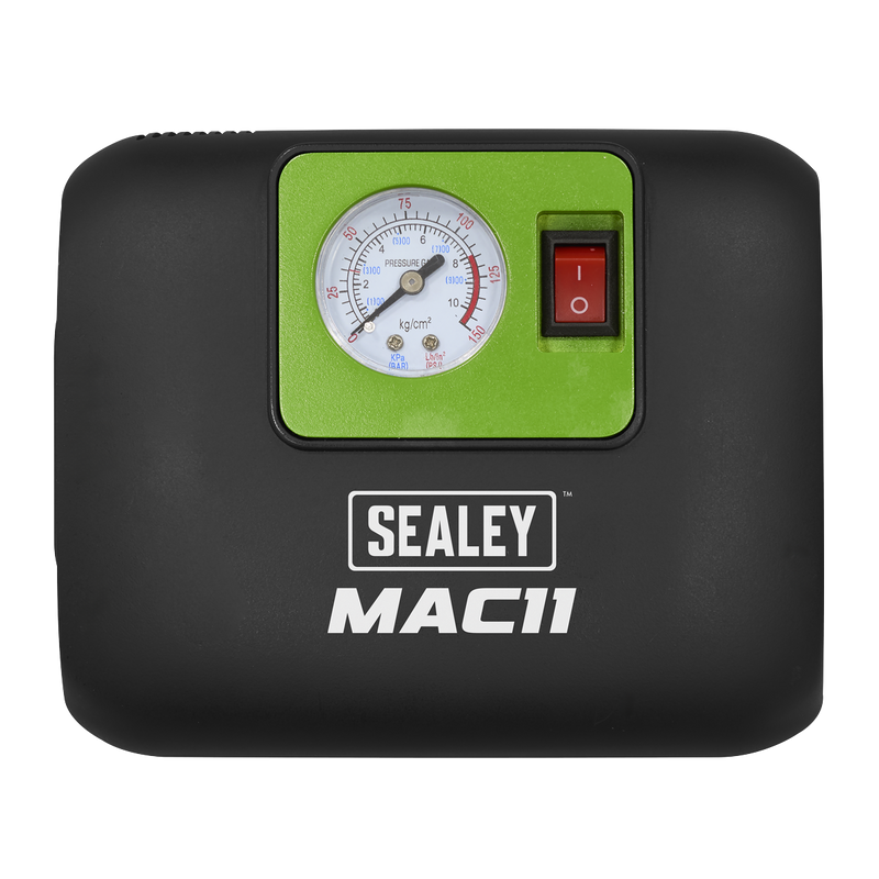 Sealey MAC11 Tyre Inflator with Worklight 12V