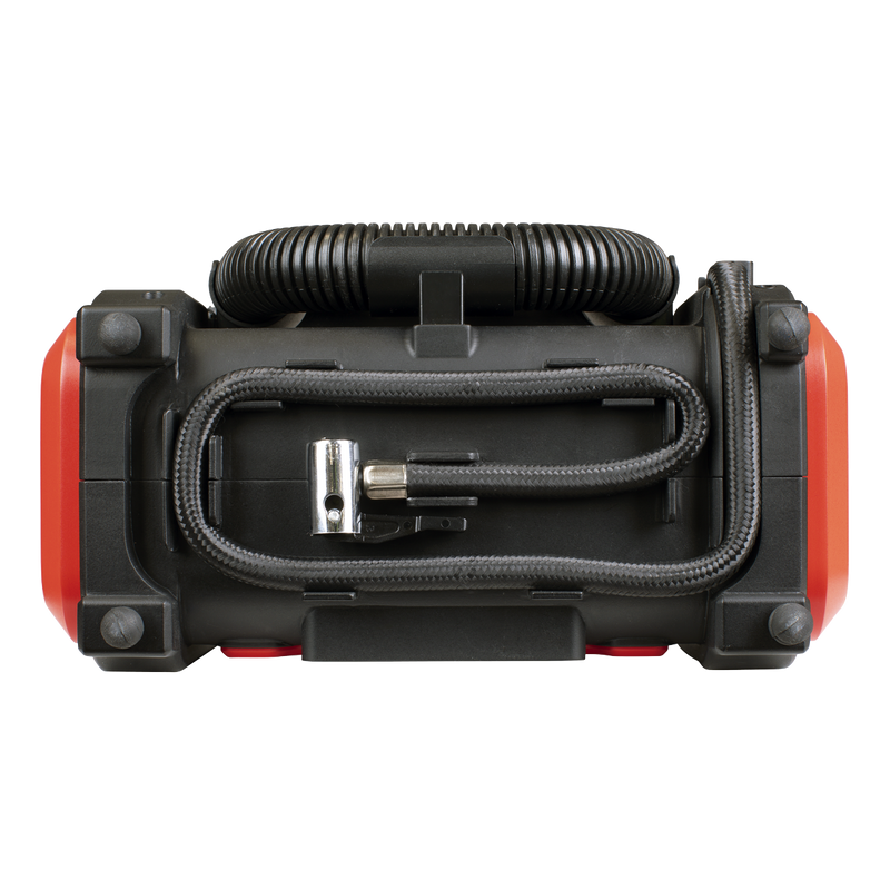 Sealey MAC13DR Rechargeable Tyre Inflator & High Volume Air Pump 12V