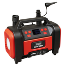 Sealey MAC13D Tyre Inflator & High-Volume Air Pump 12V/230V AC