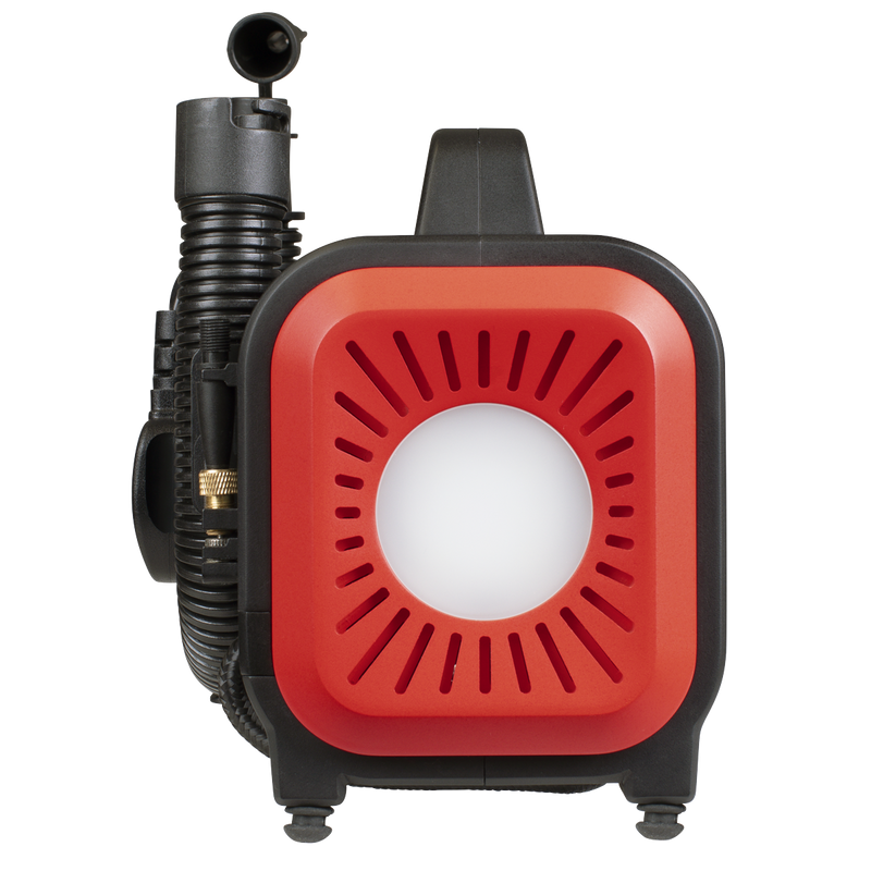 Sealey MAC13D Tyre Inflator & High-Volume Air Pump 12V/230V AC