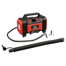 Sealey MAC13D Tyre Inflator & High-Volume Air Pump 12V/230V AC
