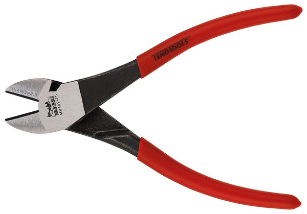 Teng Tools MB442-7S 7" Heavy Duty Side Cutting Plier Vinyl Grip with Spring