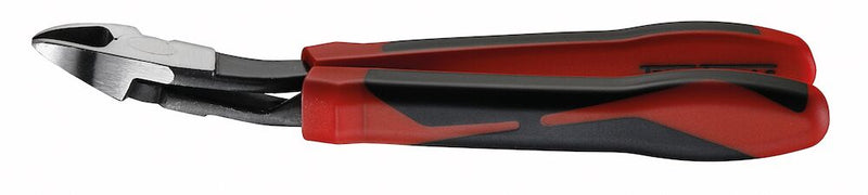 Teng Tools MB442B-8T 8" 15 Degree Offset Heavy Duty Side Cutting Plier TPR Grip