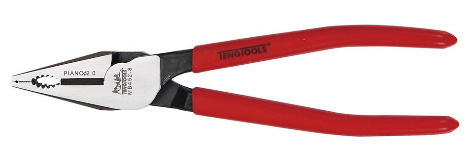 Teng Tools MB452-8 8" Heavy Duty Combination Plier Vinyl Grip