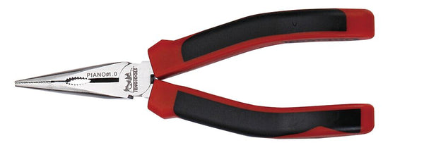 Teng Tools MB463-8T 8" Bent Long Nose Plier TPR Grip