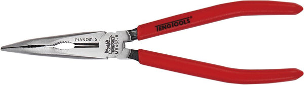 Teng Tools MB463-6 6" Bent Long Nose Plier Vinyl Grip