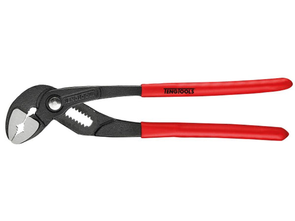Teng Tools MB481-10Q 10" One Hand Quick Set Water Pump Plier Vinyl Grip