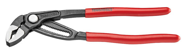 Teng Tools MB482-7Q 7" One Hand Quick Set Water Pump Plier Vinyl Grip