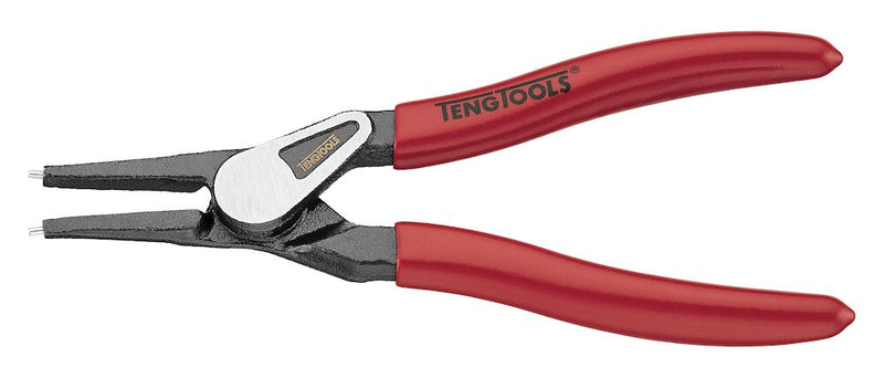 Teng Tools MBE472-5 5" Straight/Outer Circlip Plier Vinyl Grip with Spring