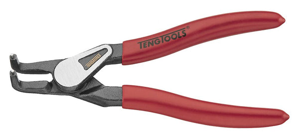 Teng Tools MBE473-5 5" Bent/Outer Circlip Plier Vinyl Grip with Spring