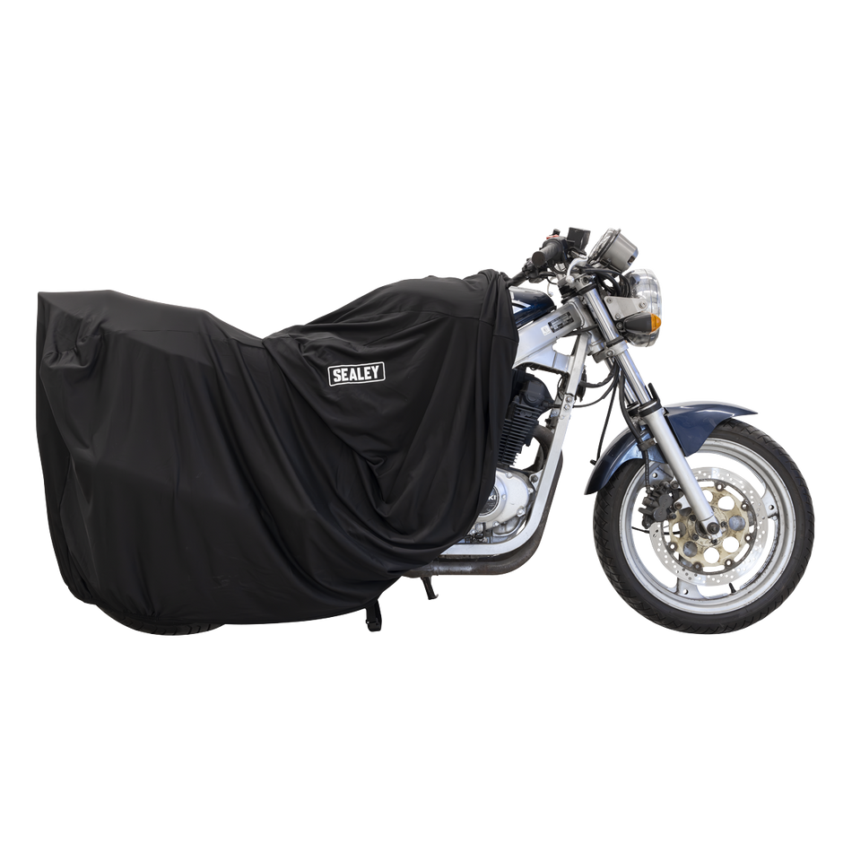 Sealey MCSM Motorcycle Stretch Cover Indoor Medium