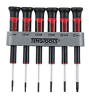 Teng Tools MDM706TX Screwdriver Set 6 Piece Mini TX