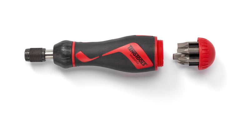 Teng Tools MDRQ908 1/4" Ratcheting Quick Chuck Bits Driver