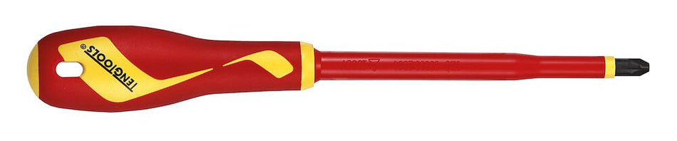 Teng Tools MDV862N Screwdriver PZ1 x 80mm 1,000 Volt Insulated