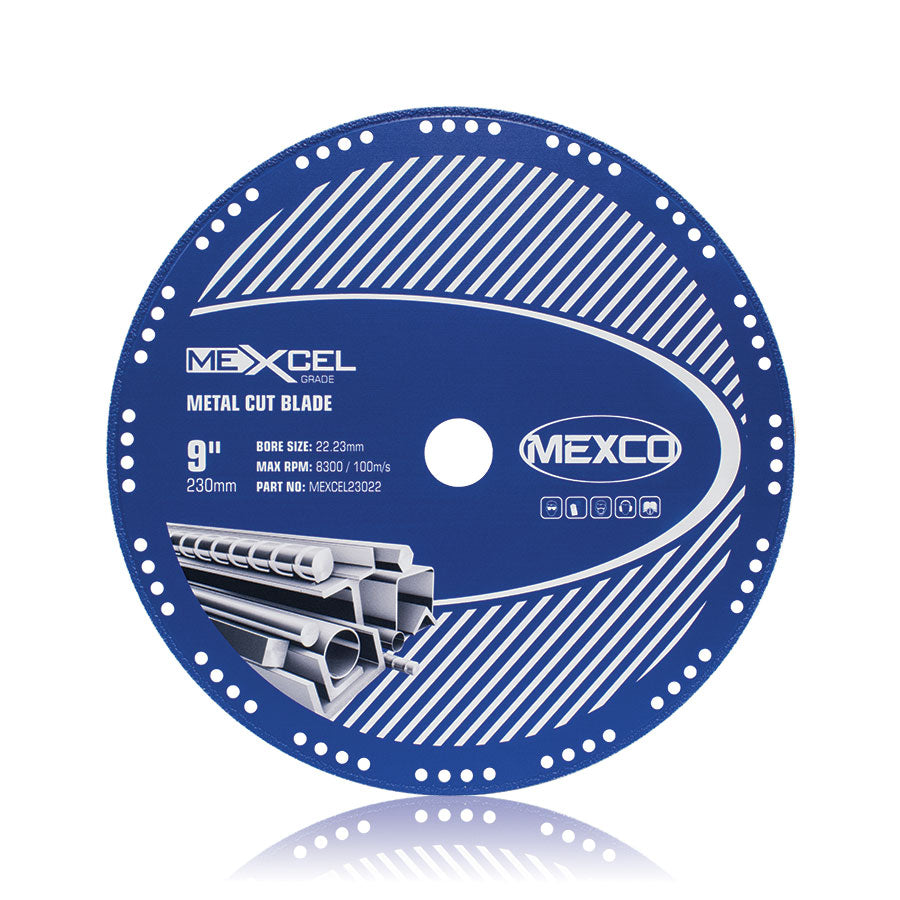 Mexco MEXCEL23022 230MM METAL CUTTING BLADE XCEL GRADE 22.23MM BORE