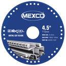 Mexco MEXCEL11522 115MM METAL CUTTING BLADE XCEL GRADE 22.23MM BORE