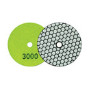 Mexco MEXPAD3000 3000 GRIT DIAMOND POLISHING PAD SATURN YELLOW DRY USE